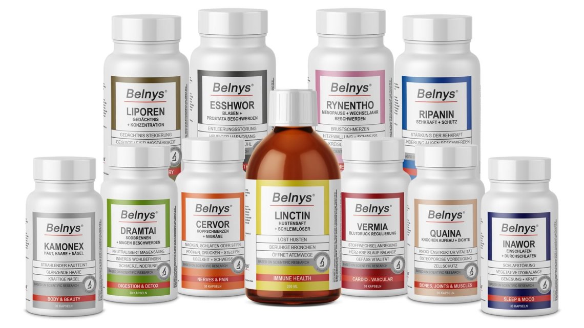 Belnys product range